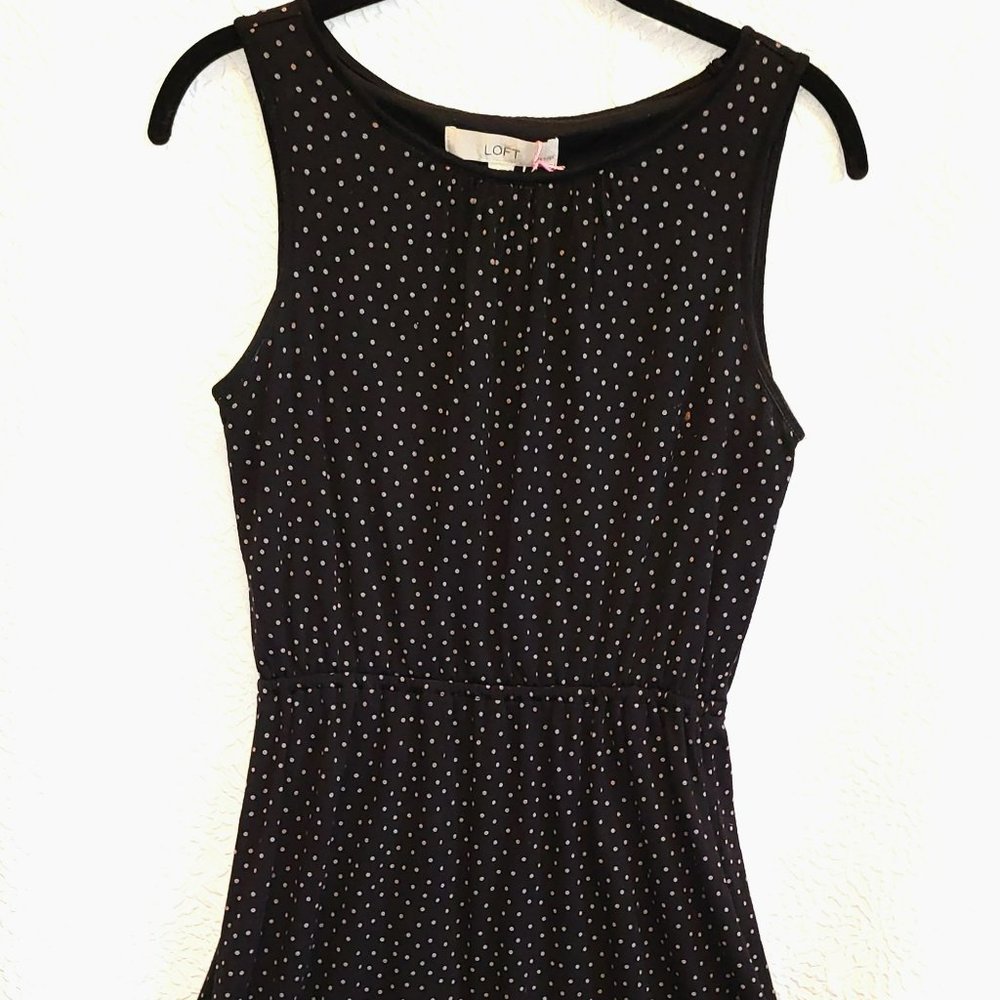 Ann Taylor Loft Polka Dot Dress